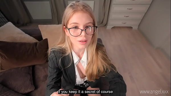 Cute teen in glasses and sexy lingerie is so hot! Deutsch amateur porn