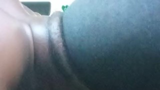Eating my Filipino step sister pussy in the car like a pro (POV)